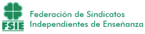 Logotipo FSIE Federación de sindicatos independientes de enseñanza